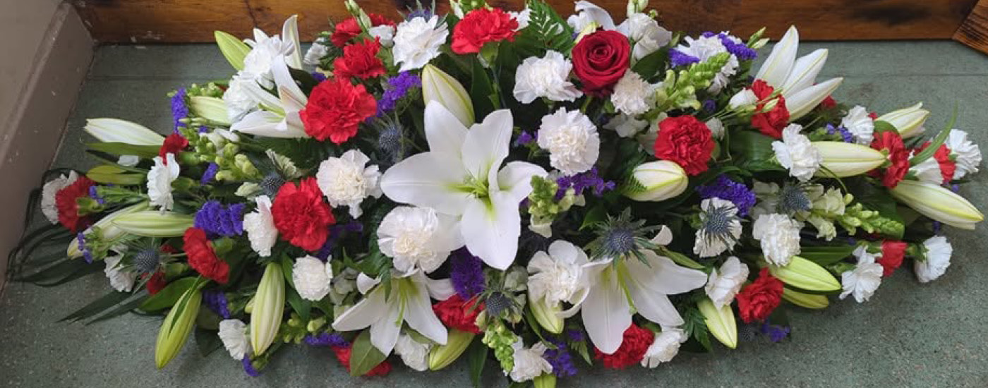 Funeral flowers from The Flower Shop in Cumnock